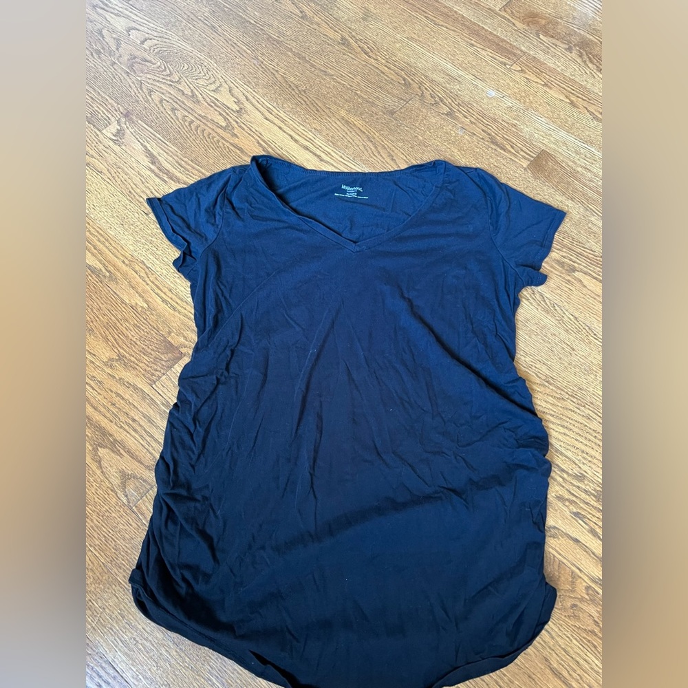 Black Maternity Shirt